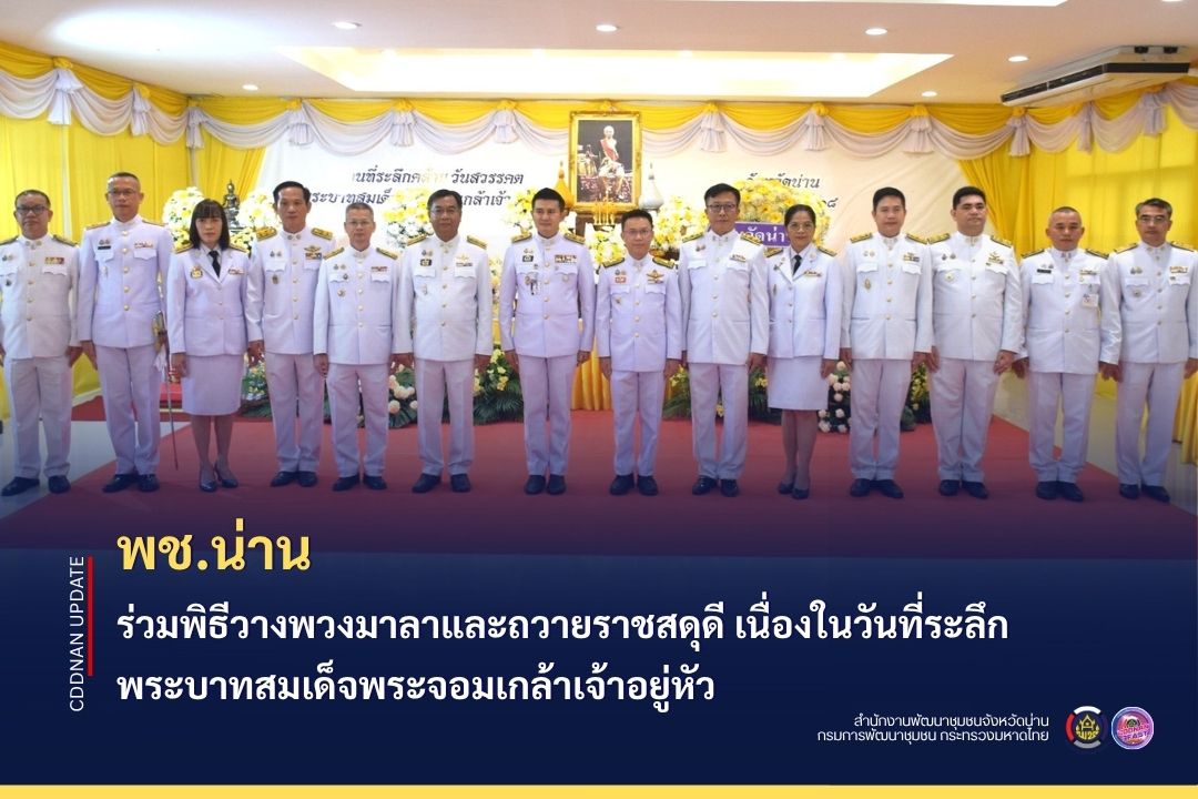 พช.น่าน จัดอบรมการใช้งาน AI สนับสนุนภารกิจพัฒนาชุมชน มุ่งเสริมศักยภาพบุคลากรสู่ยุคดิจิทัล