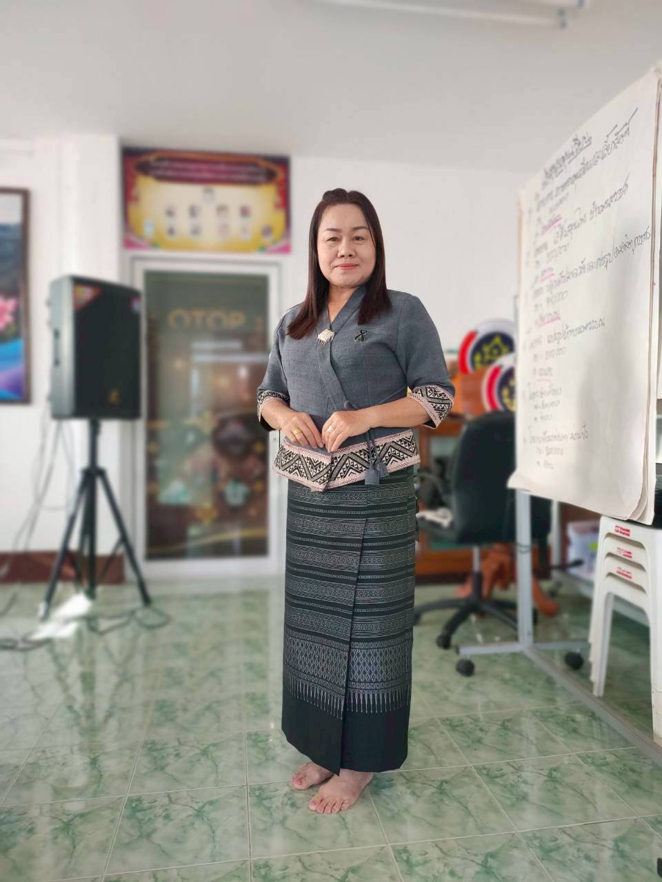 พช.ปัว รณรงค์สวมใส่ผ้าไทย ร่วมสืบสานคุณค่าภูมิปัญญาท้องถิ่น 