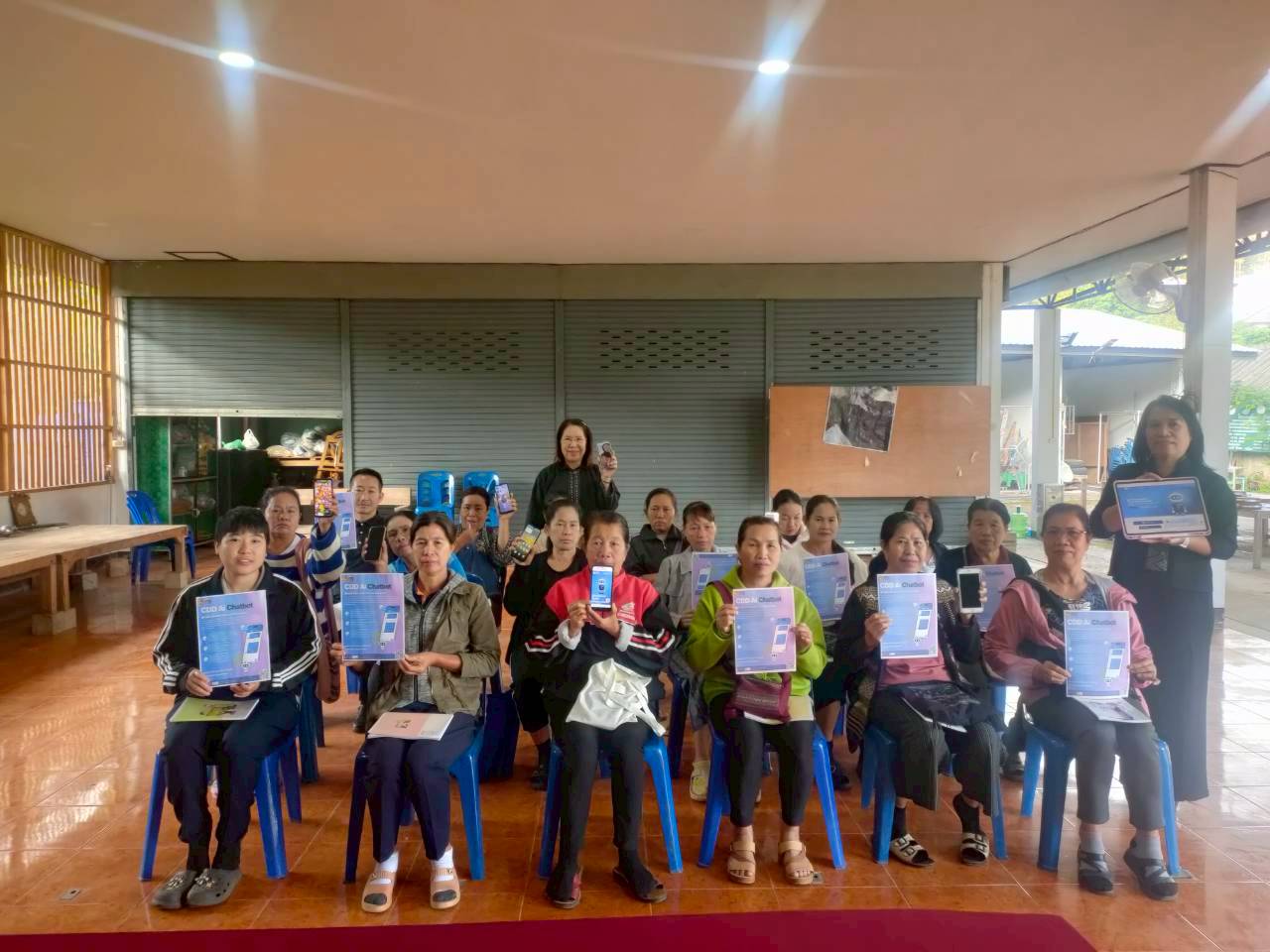 พช.ปัว ลุยประชาสัมพันธ์การใช้แพลตฟอร์ม CDD AI